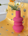 Geometric Ceramic Flower Vase-3
