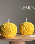 Rose Heart Love Candle