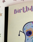 Cool quirky birthday party cell-ebrations anatomical cell biology science card