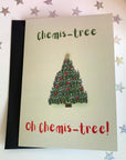 Chemis-tree chemistry cool quirky christmas science card