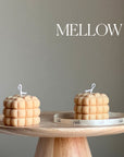Cube Candle: Handmade Soy Pillar Candle, Home Decor