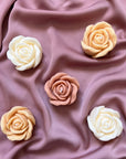 Handmade Rose Soy Candle | Home Decor