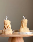 Blinded Lady Soy Wax Candle | Handmade Torso Female Candle-2