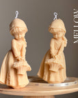 Sculptural Girl Soy Candle | Unique Aesthetic Home Decor-4