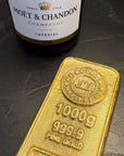 Cast Iron Gold Bullion Bar Paper Weight