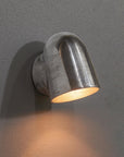 Hopton Raw Cast Aluminium Mast Down Wall Light