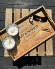 Moët & Chandon Wooden Serving Tray Set