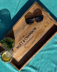 Moët & Chandon Wooden Serving Tray Set