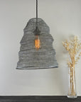 Walton ~ Beehive Large Silver Wire Mesh Lampshade Pendant Ceiling Light