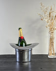 Top Hat Champagne Ice Bucket | Solid Cast Aluminium Wine & Bottle Cooler