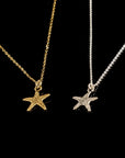 Tiny Real Starfish Necklace - Minimalist Eco-Friendly Jewelry-3