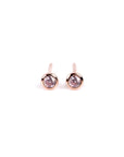 Illumi Stud Earrings in Rose Gold and Silver