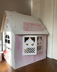 Cardboard DIY Playhouse for Creative Indoor and Outdoor Fun