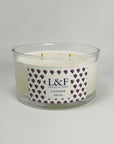 Double wick Soy Candle - Lavender