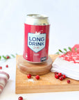 Long Drink Socks – Cranberry Women's Size 35-40