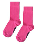 Plain Bamboo Socks - Bubblegum Pink