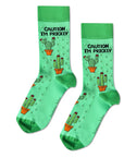 Caution I'm Prickly Bamboo Socks
