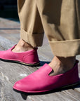 London - Classic Shoes in the TOKU Style - Pink