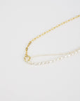 Chain Link Pearl Necklace