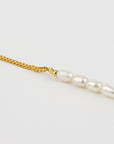 Half Chain Pearl Bracelet