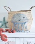Blue Jellyfish Basket - Extra Large