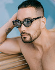Classic Cateye Light Tortoiseshell Sunglasses - 90s Style, UV Protection & Eco-Friendly Frames by Reecy at brixbailey.com
