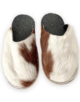 Adult Natural Goat skin Slippers