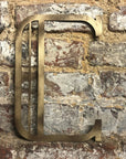 Gold Art Deco Metal Alphabet Letters – 5” or 12” Decorative Lettering A–Z