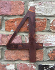 Classic Rusty Metal Letters 5" And 12" A-Z 0-9 Rustic Signs For The Home And Garden