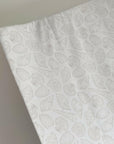 Anti-Roll Wedge Changing Mat - Delicate seashell print