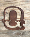 Rusty 5" Carnival Metal Letters A-Z