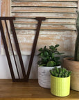 Rustic Art Deco Signs Rusty Metal Alphabet Letters – Home & Garden A-Z 0-9