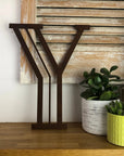 Rustic Art Deco Signs Rusty Metal Alphabet Letters – Home & Garden A-Z 0-9