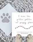 New puppy card