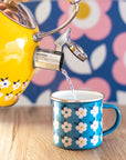 2.5L Whistling Kettle Stainless Steel Honey Yellow - Enamelhappy
