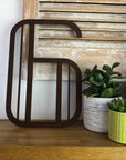 Rustic Art Deco Signs Rusty Metal Alphabet Letters – Home & Garden A-Z 0-9