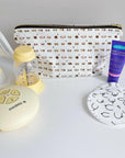 Zip-up nappy wallet - Boobies Print
