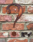 Classic Rusty Metal Letters 5" And 12" A-Z 0-9 Rustic Signs For The Home And Garden