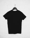 Limited edition unisex kids tee, handpainted premium organic cotton, stylish black graphic design, trendy Finnish craftsmanship by WWOOLLFF CO. at brixbailey.com