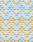 Lima yellow porcelain tile, luxury anti-slip outdoor and indoor tile, premium South American bold pattern, stylish 20x20cm tile by Maria Starling Design at brixbailey.com