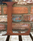Classic Rusty Metal Letters 5" And 12" A-Z 0-9 Rustic Signs For The Home And Garden