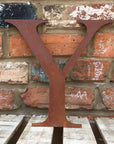 Classic Rusty Metal Letters 5" And 12" A-Z 0-9 Rustic Signs For The Home And Garden