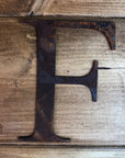 5" Classic Font Rusty Metal Alphabet Letters A-Z 0-9