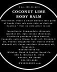 Coconut Lime Body Balm