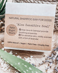 Aloe Sensitive Soul Natural Puppy & Sensitive Dog Shampoo Bar – 80g