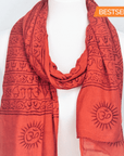 OM Ganesha Mantra Meditation Prayer Shawl-0
