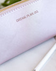 Pencil Case DREAM. PLAN. DO. - Purple