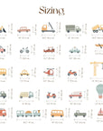 Cars and Trucks Wall Decals - Nursery Decor - Kids Room Stickers - Variety of vehicles