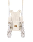 Indoor Baby Swing, Teddy - Ecru