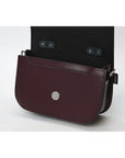 Aura Handmade Leather Bag - Marsala Red